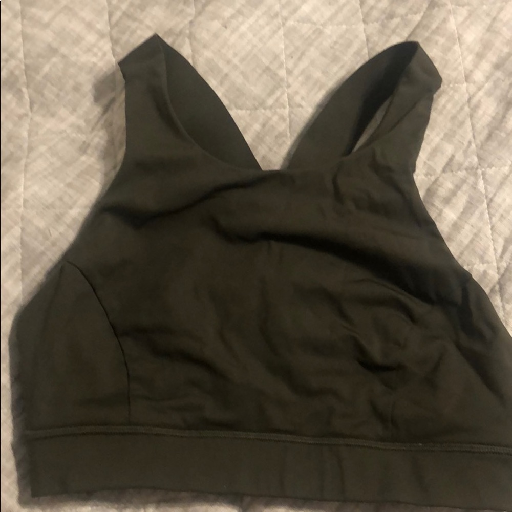 lululemon sports bra high neck / racerback